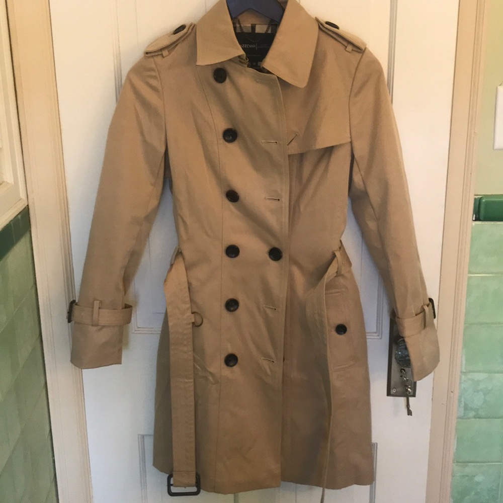 Quality trench coat.